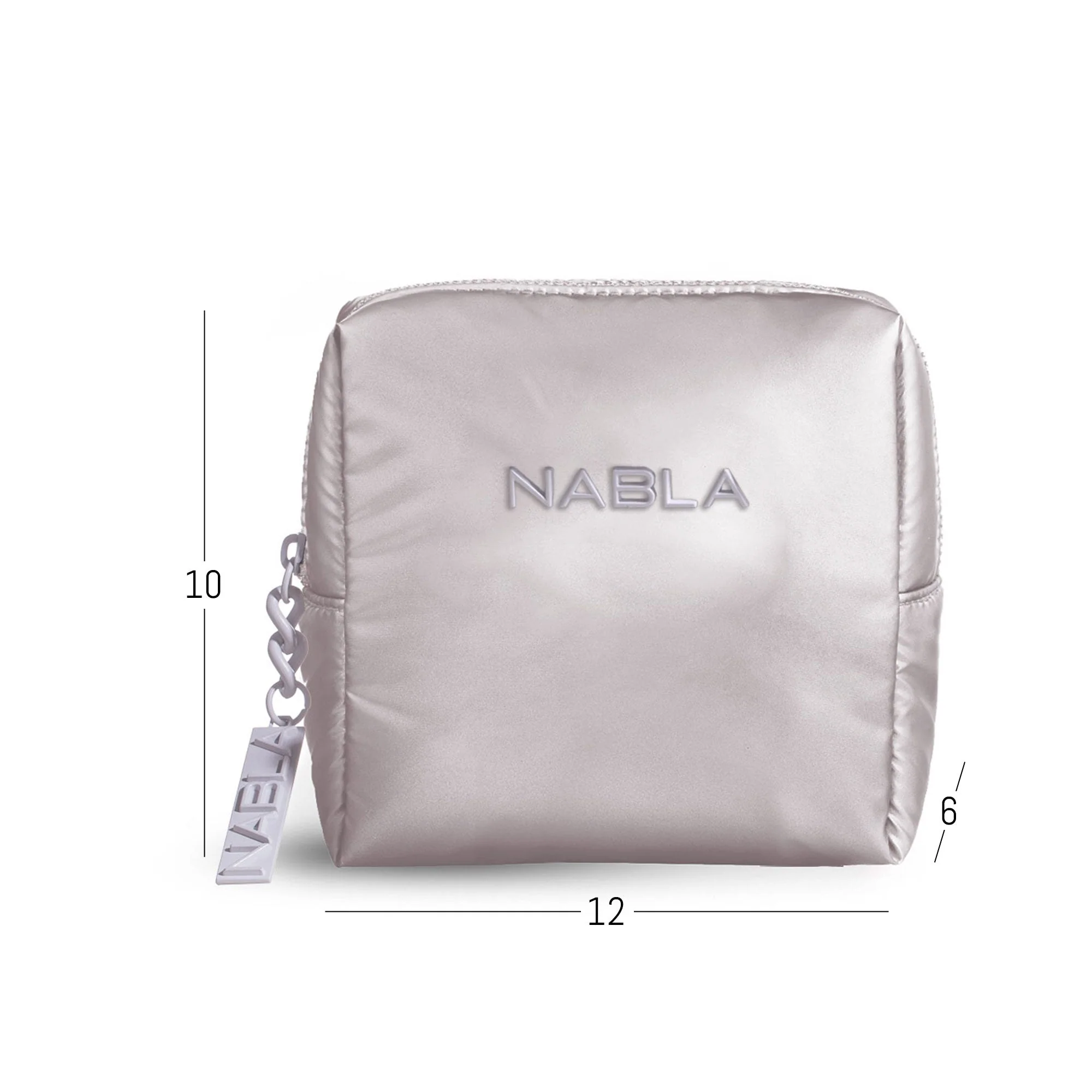 Puffy Beauty Bag - Pearl Small - Image 3
